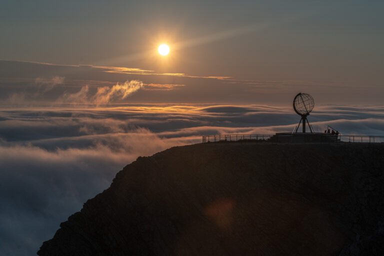 North Cape Plateau Famous Globe