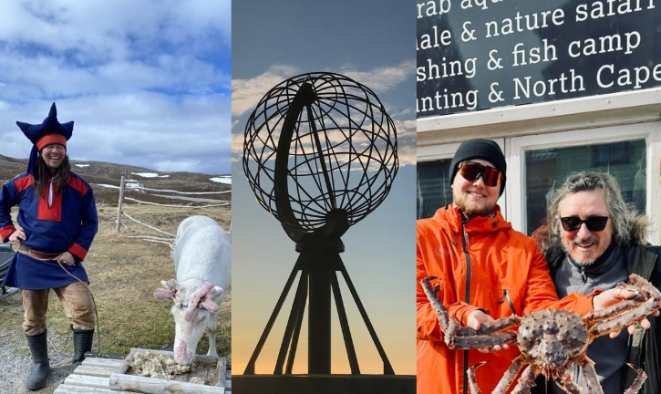 North Cape tour with king crab and sami camp experience
