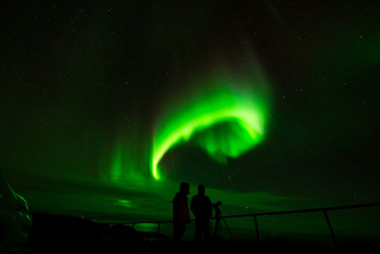 Nordlys i Nordkapp Nordkapp Det beste stedet &aring; se nordlyset
